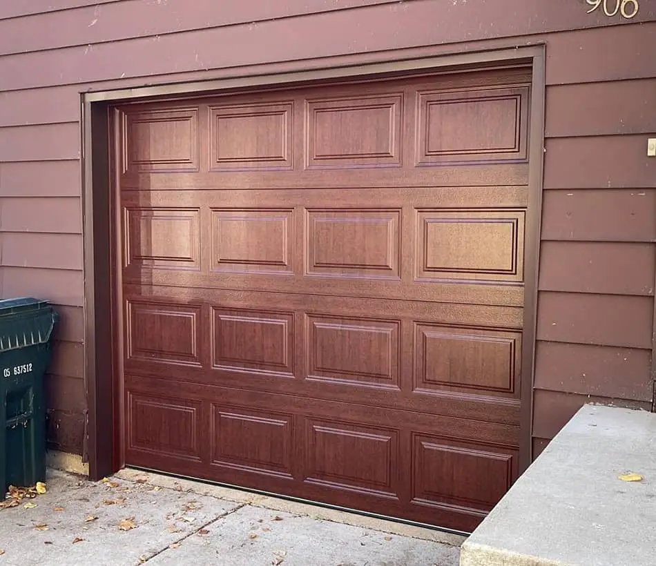 clopay classic collection garage door in ultra grain