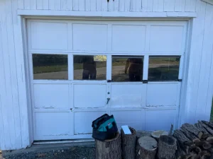 The History Of The Garage Door 1 old wooden garage door