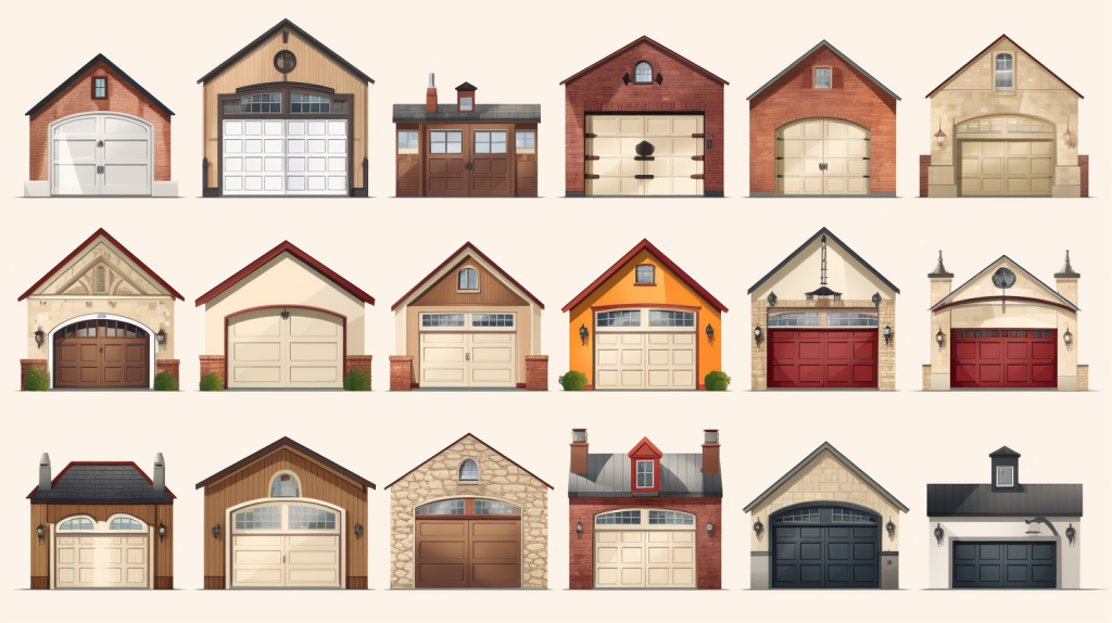 The Role Of Horsepower In Picking The Perfect Opener 2 different styles of garage doors