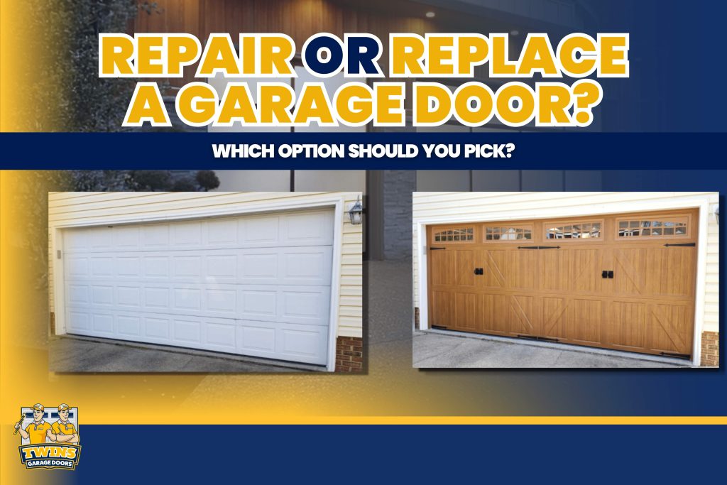Is It Cheaper to Repair or Replace a Garage Door? 1 repair or replace garage door?