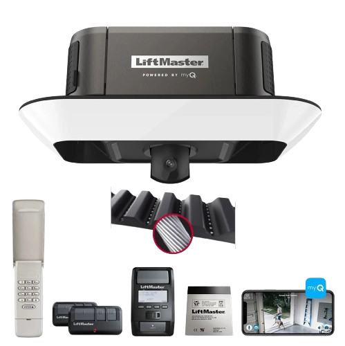 liftmaster 87504-267, keypad, remotes, battery backup