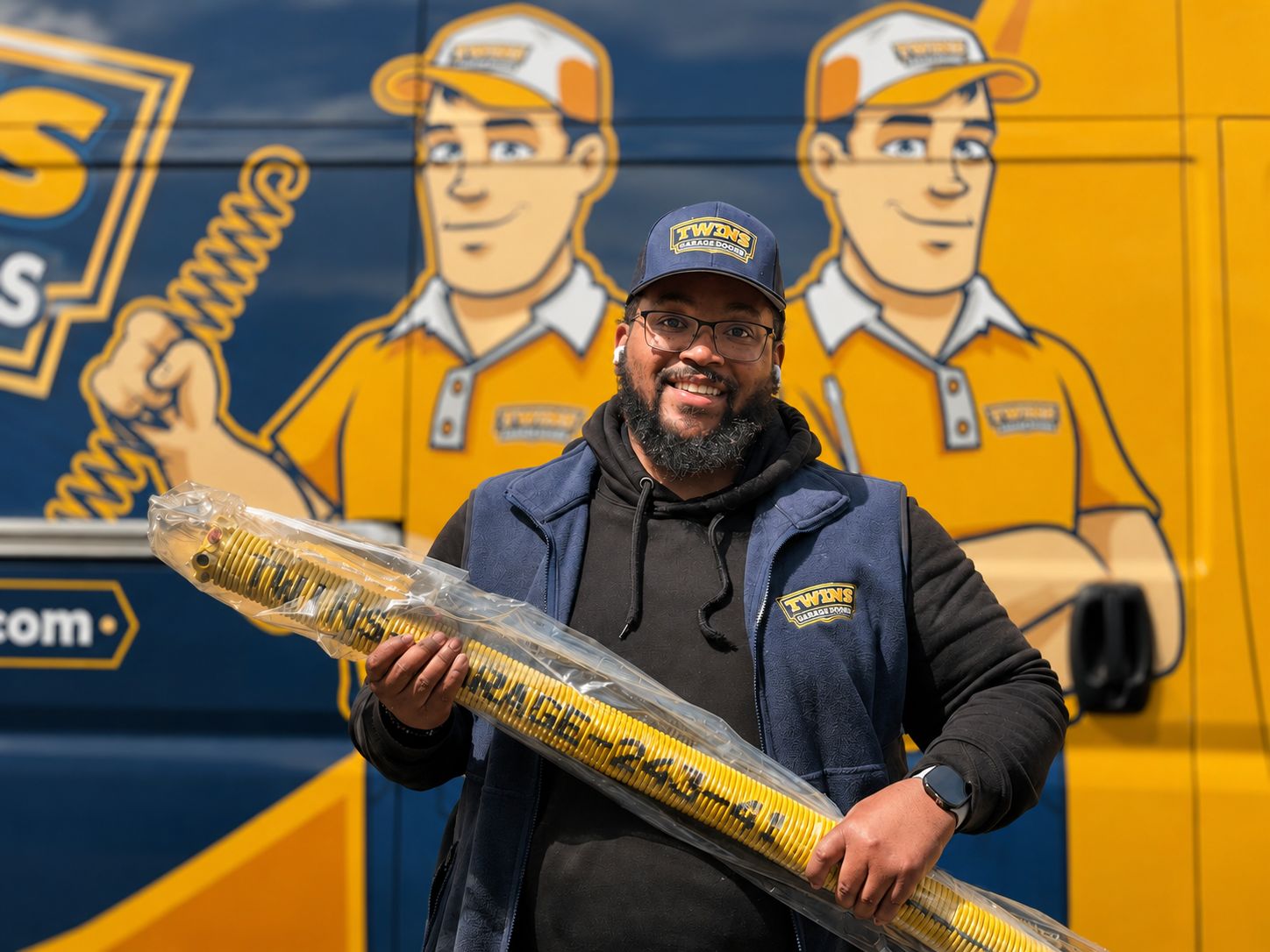 Maurice Williams, Senior Technician at Twins Garage Doors